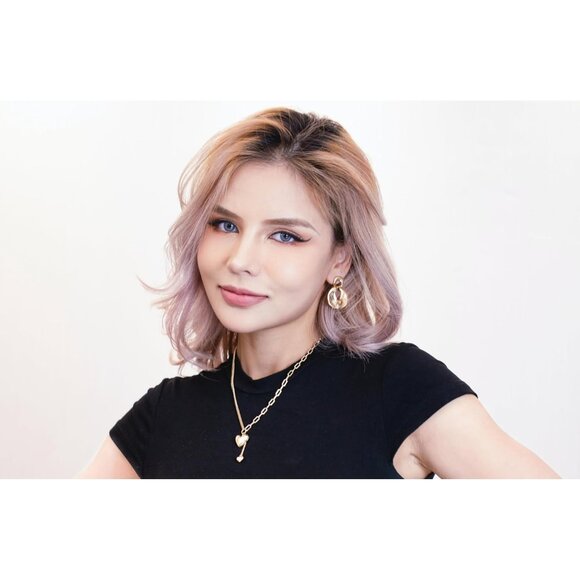 ⚡Gold Statement Drop Earrings for Women Chunky Retro Hoop Dangle Fashion Jewelry - Picture 5 of 7